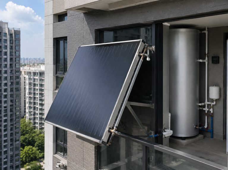 恩施土家族苗族自治州阳台壁挂式平板太阳能热水器